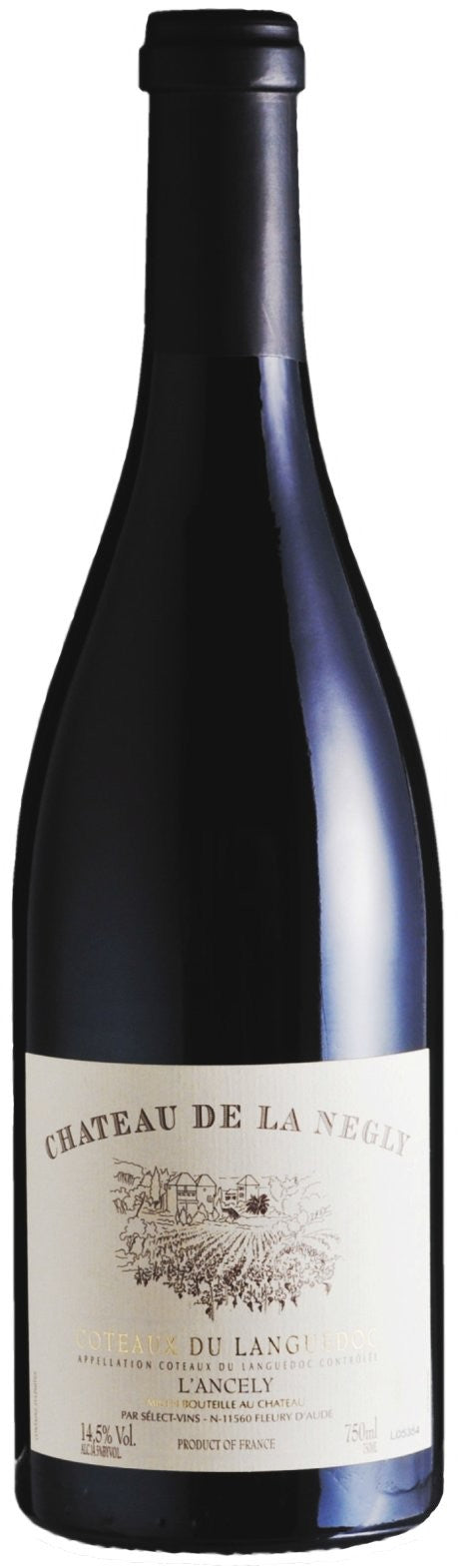La Negly L'ANCELY Côteaux du Languedoc 2018
