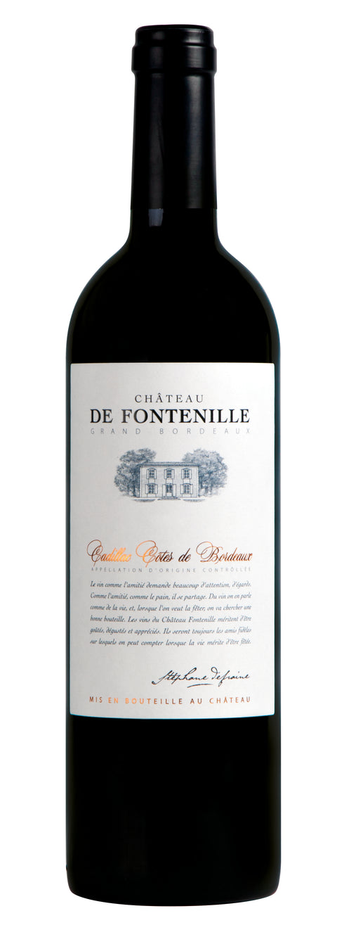 Château de Fontenille Cadillac Côte de Bordeaux rouge 2018