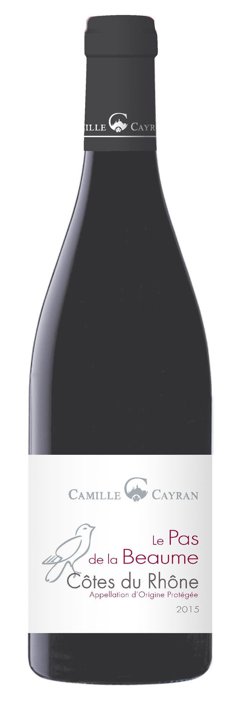 Cave de Cairanne Camille Cayran Le Pas de la Beaume rouge 2023