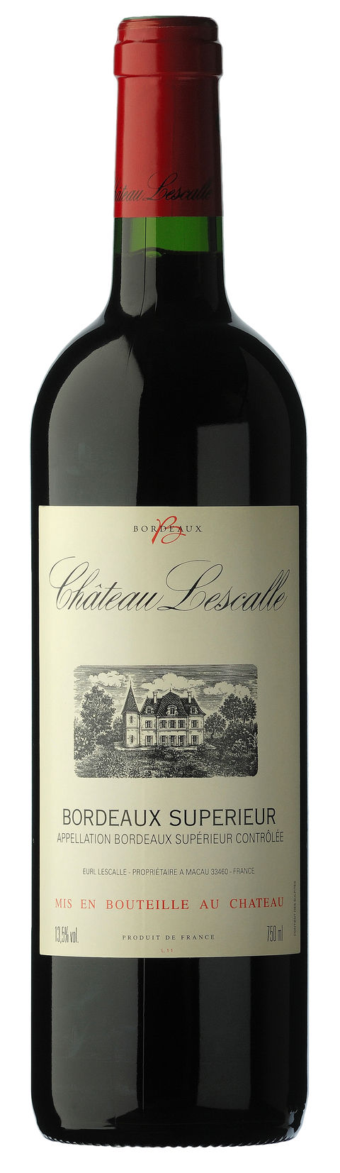 Château Lescalle Bordeaux Supérieur 2020