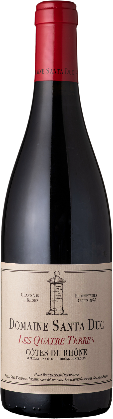 Santa Duc Côtes du Rhône Les Quatre Terres 2021