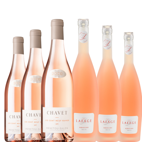 Rosé Sparpaket - 2 x 3 Flaschen
